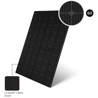 Solar modules LG NeON 2 Black 60cell PV module от Оптиктелеком