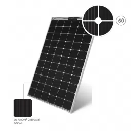 Солнечный модуль LG NeON 2 BiFacial 60cell